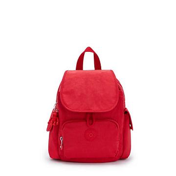 Kipling City Pack Mini Sırt Çantaları Kırmızı | TR 1728SG